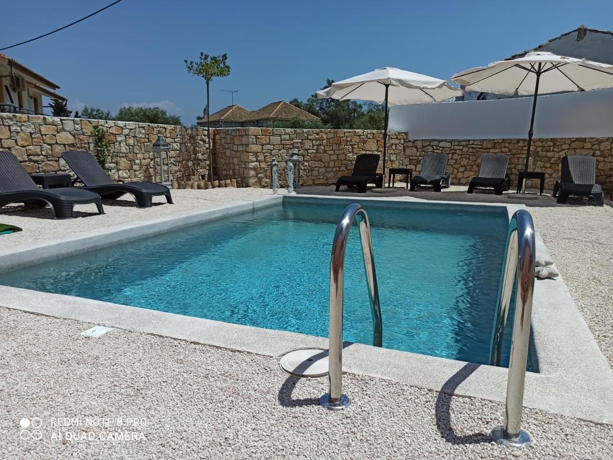 Avra Villa Gaios Ngoại thất bức ảnh